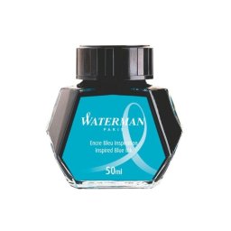 Tintero Waterman S0110810 Azul 50 ml para pluma estilográfica
