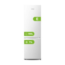 Frigorífico Combi Aspes AC185501E Defrost 180cm 269L E Blanco