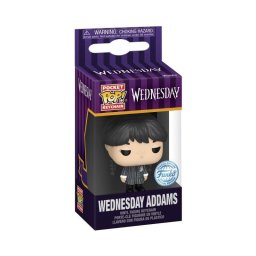 Llavero Funko Pop Keychain Wednesday Addams Vinilo 102 mm
