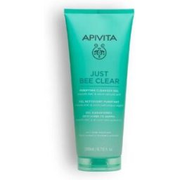 Apivita Just Bee Clear Gel Limpiador Purificante 200ml