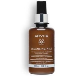 Apivita Leche limpiadora para rostro y ojos 200 ml