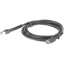 ZEBRA S07ZBR - Escáner de códigos de barras, cable, USB, apantall