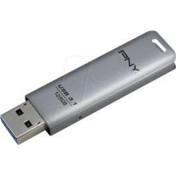 PNY FD128ESTEEL31G - Memoria USB, USB 3,1, Elite Steel, 128 GB