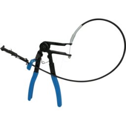 BRILLIANT TOOLS BT 0526005 - Alicate para abrazaderas de manguera, con cable Bowden