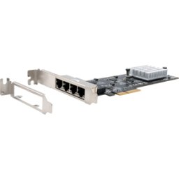 EXSYS EX-60115 - Tarjeta de red, PCI-Express, 2,5 Gigabit Ethernet, 4 RJ45