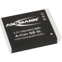 ANSMANN ANS 5044453 - Batería, cámara digital, compatible, 750 mAh, CAN
