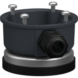 SCHNEIDER ELECTRIC XVZ08 - Adaptador/soporte magnético, XV4/XV6/XVB7, modular