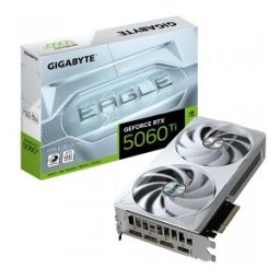Gigabyte GeForce RTX 5060 Ti EAGLE OC ICE 8G Tarjeta Gráfica – 8 GB GDDR7, 128 bits, PCI-E 5.0, 2617
