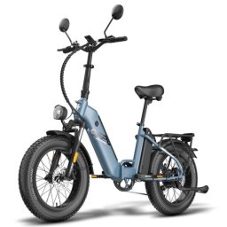 Bicicleta eléctrica FF20 Polar Doble batería 500 W 170 km L1e-B LCD 45 km/h