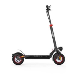 Patinete eléctrico UrbanGlide eCross Pro ES 800W Autonomía 50km Suspensión LED Negro Rojo