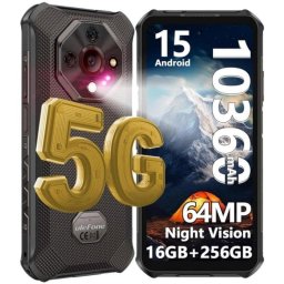 Ulefone Armor X16 Pro 5G 8GB 256GB Negro 6,56" Cámara Sony