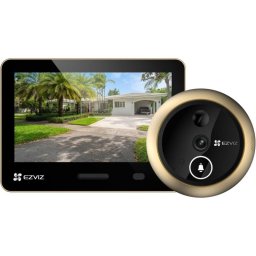 Mirilla Digital WiFi EZVIZ EP4 GD Pantalla 5.5" 155° Sin Visión Nocturna