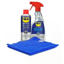 Kit Limpieza Moto WD-40 Specialist Motorbike Limpia Brillante