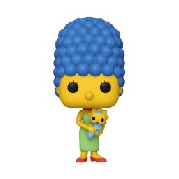 Figura coleccionable Funko Pop! Marge with Maggie Los Simpsons 135 mm