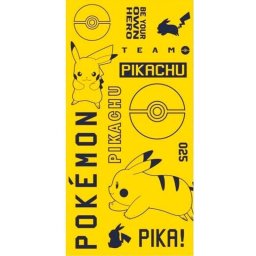 Toalla Pikachu Pokémon Algodón 100%