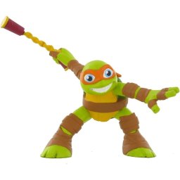 Figura Michelangelo Tortugas Ninja 9 Cms