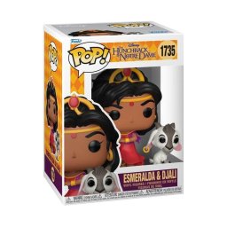 Figura Funko Pop Esmeralda y Djali Disney El Jorobado de Notre Dame