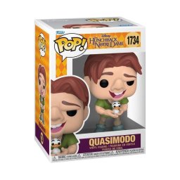 Figura Funko Pop Disney El Jorobado de Notre Dame Quasimodo con Pájaro