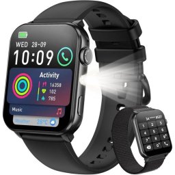 Blackview R30max Bluetooth 1,91" HD Negro Correa Nylon y Silicona Talla Única