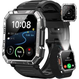 Blackview ATS3085L Bluetooth 5.3 2,01" Khaki Correa S/M