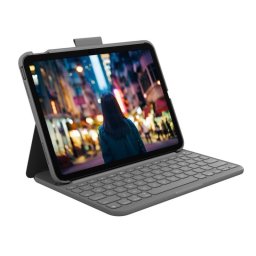 Funda con teclado Logitech Slim Folio para iPad 10ª gen y A16 Bluetooth