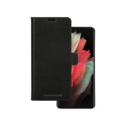 Funda para móvil dbramante1928 cartera cuero negro con cierre magnético para Galaxy S21 Ultra