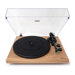 Tocadiscos Vulkkano TD20 Audio-Technica VM95E Previo Phono Integrado Negro