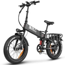 Bicicleta eléctrica plegable Samebike RS-A02 Pro 250W 48V neumáticos 20