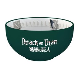 Tazón Cerámica ABYSTYLE Attack on Titan Emblems 0,6 L