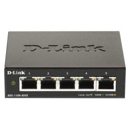 D-Link DGS-1100-05V2 Switch 5 Puertos RJ45 Gigabit