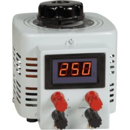 MC-POWER MCP 500 DIGITAL - Transformador toroidal variable, 0-250 V, 2 A, 500 W, digital