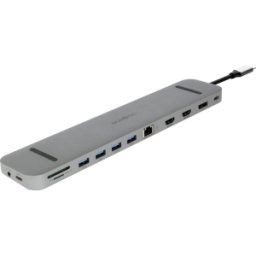 PLUSONIC 187492 - Estación de acoplamiento, USB 3.0 USB-C