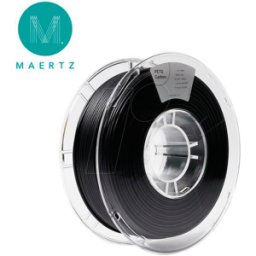 MAERTZ PMMA-1020-001 - Filamento, PETG Carbon, Negro, 1,75 mm, 1 kg