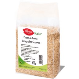 El Granero Integral Copos suaves de avena integral 1 kilogramos