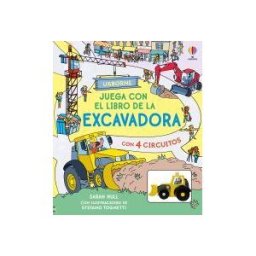 Usborne Publishing Juega Con El Libro De La Excavadora