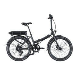 Bicicleta eléctrica Legend Siena 24" plegable aluminio 90 km autonomía frenos hidráulicos