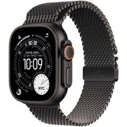 Apple Watch Ultra 3 GPS+Cellular 49mm Titanio Negro con Pulsera Milanese Loop Titanio Negro Grande