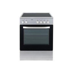 Cocina eléctrica SVAN SKV4600X vitrocerámica inox 4 zonas horno 56 L A