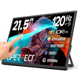 Monitor Uperfect 21,5" FullHD 120Hz IPS Táctil 10 puntos Altavoces VESA