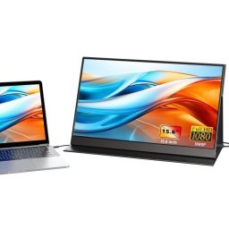 Monitor Uperfect 15,6" FullHD 60Hz IPS Táctil USB-C Aluminio Negro