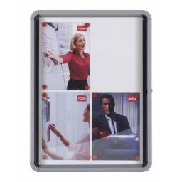 Tablón de Notas Magnético Nobo Premium Plus 8 Hojas A4 Acero
