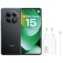 Xiaomi REDMI Note 15 4G 6GB 128GB 6.77" Negro Incluye Cargador 33W