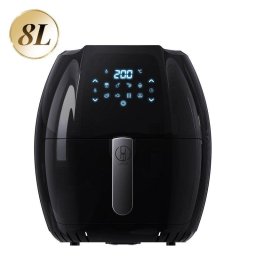 Freidora de Aire Generica Liimoo 8L 2000W con 8 Programas y Temperatura Ajustable