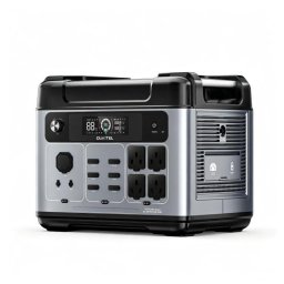 Estación de energía Oukitel P2001 Plus 2048Wh 4 puertos AC y 6 USB Batería LiFePO4 UPS y pantalla LCD