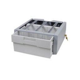 Cajón de almacenamiento Ergotron 97-992 gris/blanco para carritos informáticos 1 kg