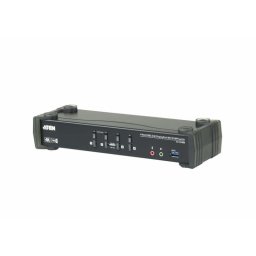 Conmutador KVM ATEN CS1924M 4 Puertos USB 3.0 DisplayPort 4K MST con Cables
