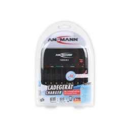 Cargador de baterías Ansmann Powerline 8 AA AAA NiMH NiCd 8 slots USB