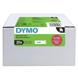Etiquetas DYMO D1 12 mm x 7 m Blanco (20 unidades)