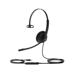 Auriculares Yealink UH34 Lite con cable USB-A, cancelación de ruido, mono, negro