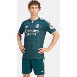Adidas Camiseta de hombre 2ª equipación Authentic Real Madrid CF 2026-2027 . (S) Verde